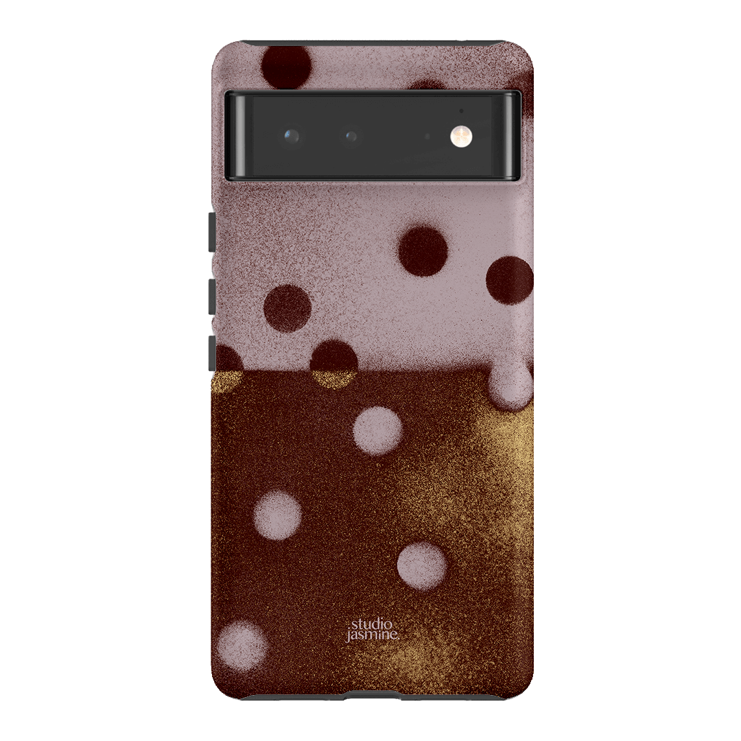 Rust Polka Dot