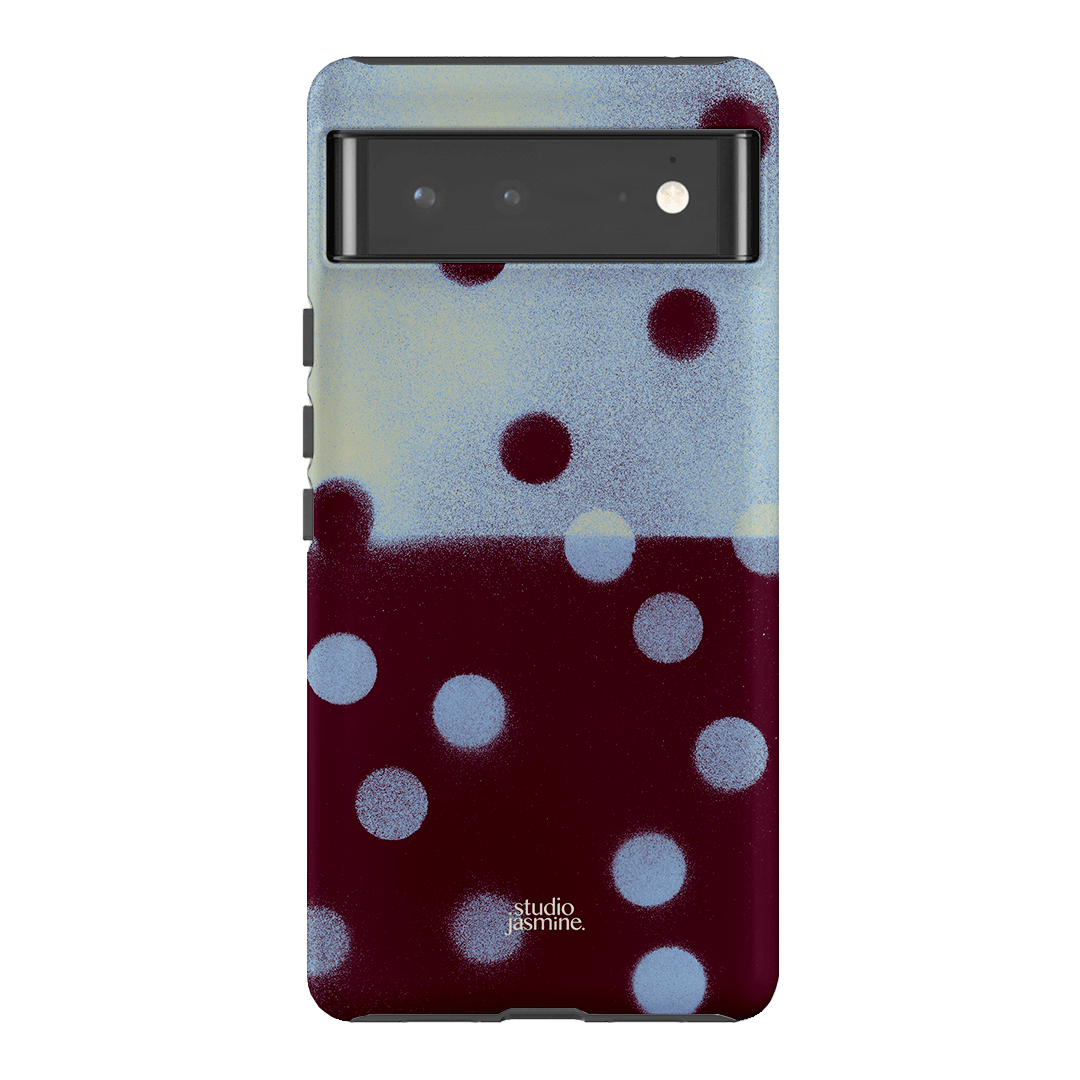 Plum Polka Dot