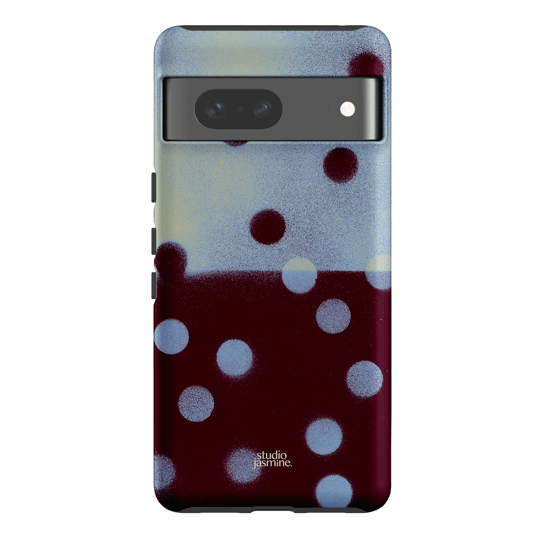 Plum Polka Dot