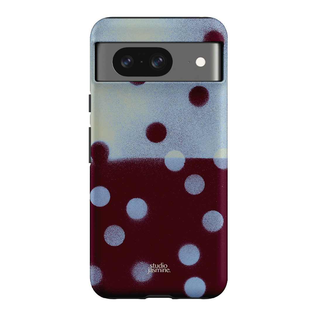 Plum Polka Dot