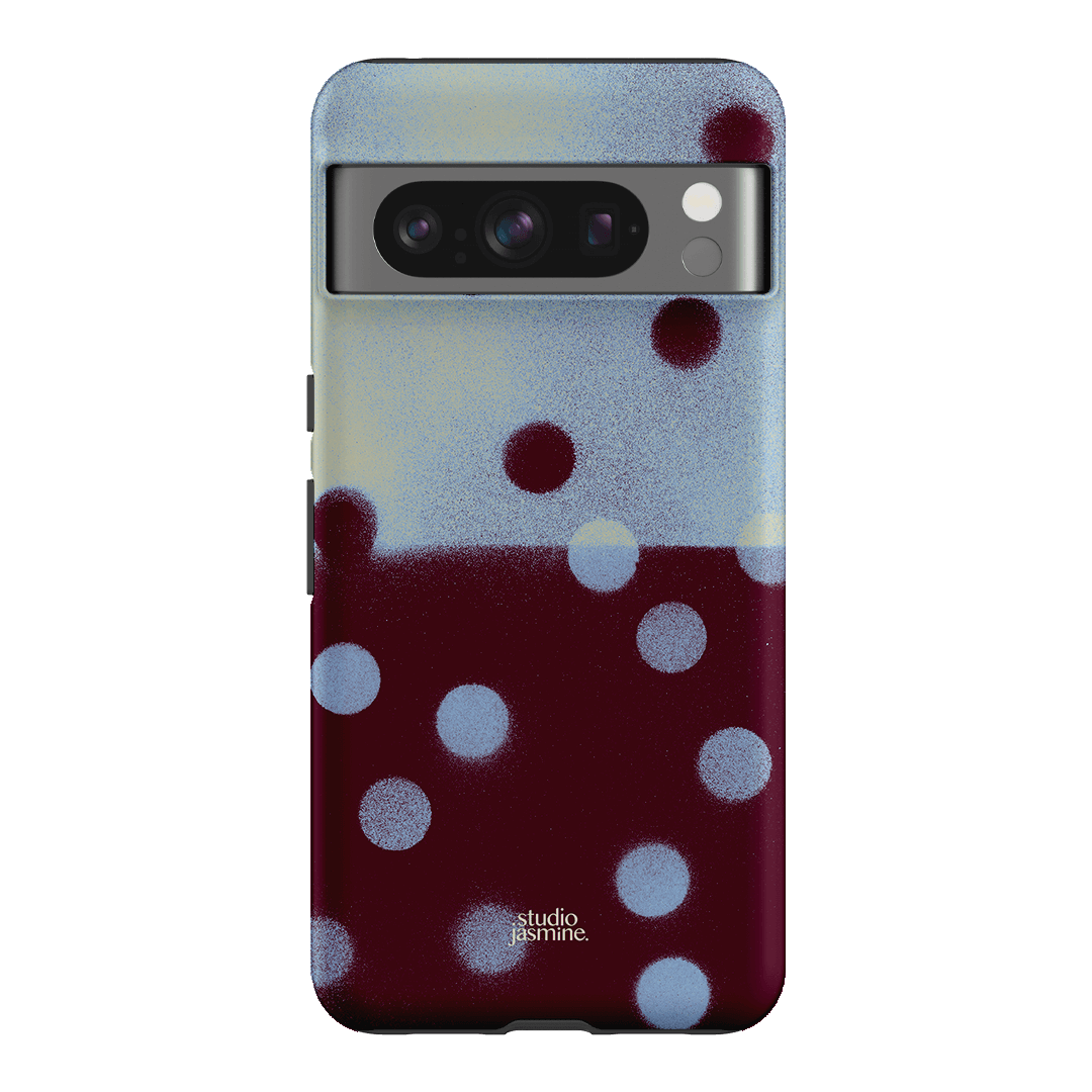 Plum Polka Dot