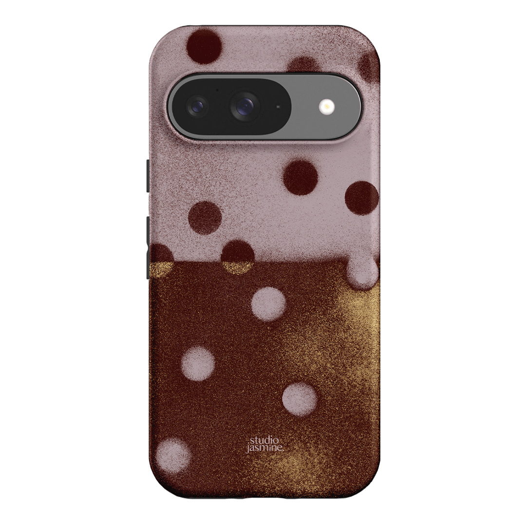 Rust Polka Dot