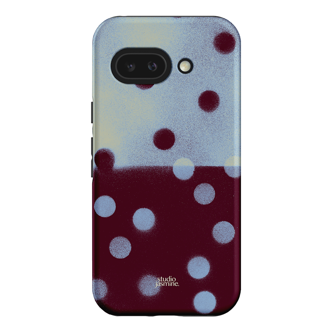 Plum Polka Dot