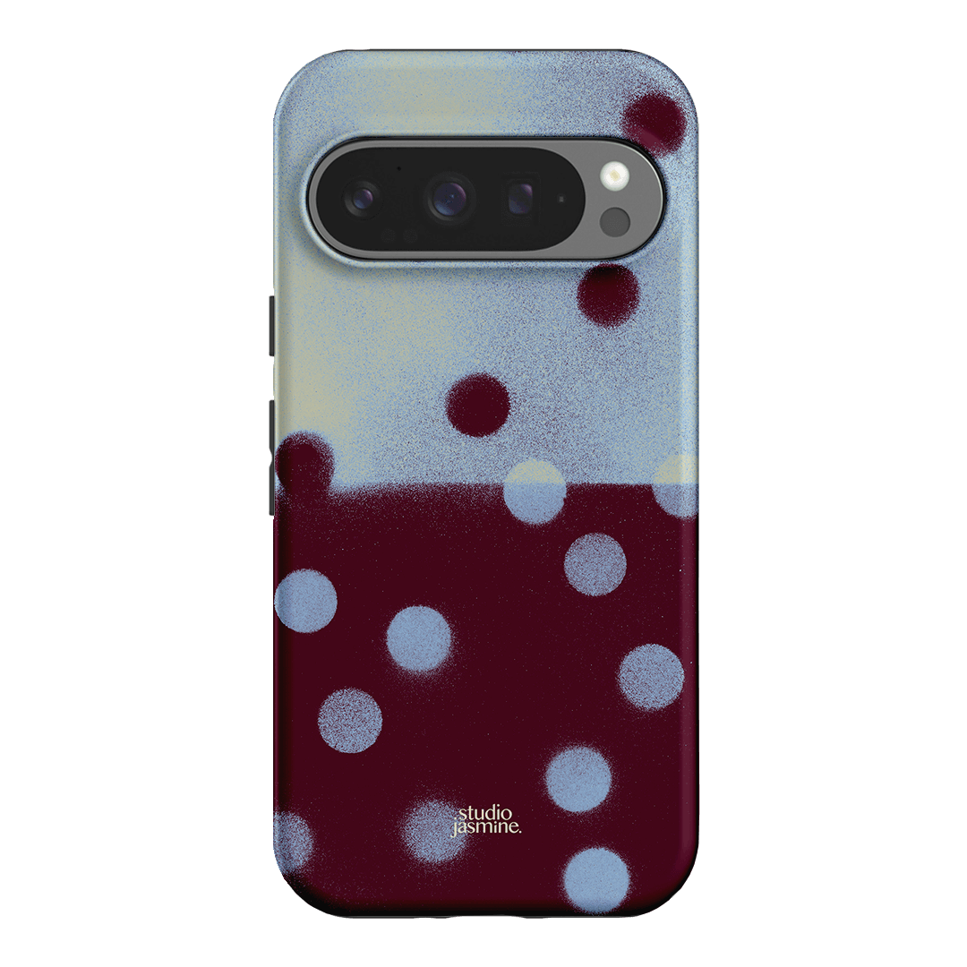 Plum Polka Dot