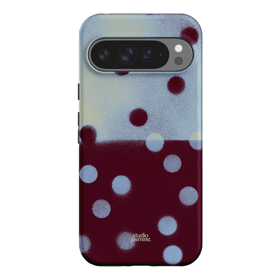 Plum Polka Dot