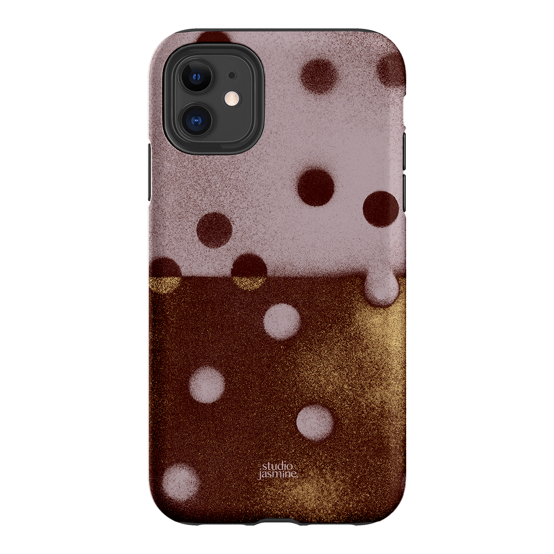 Rust Polka Dot