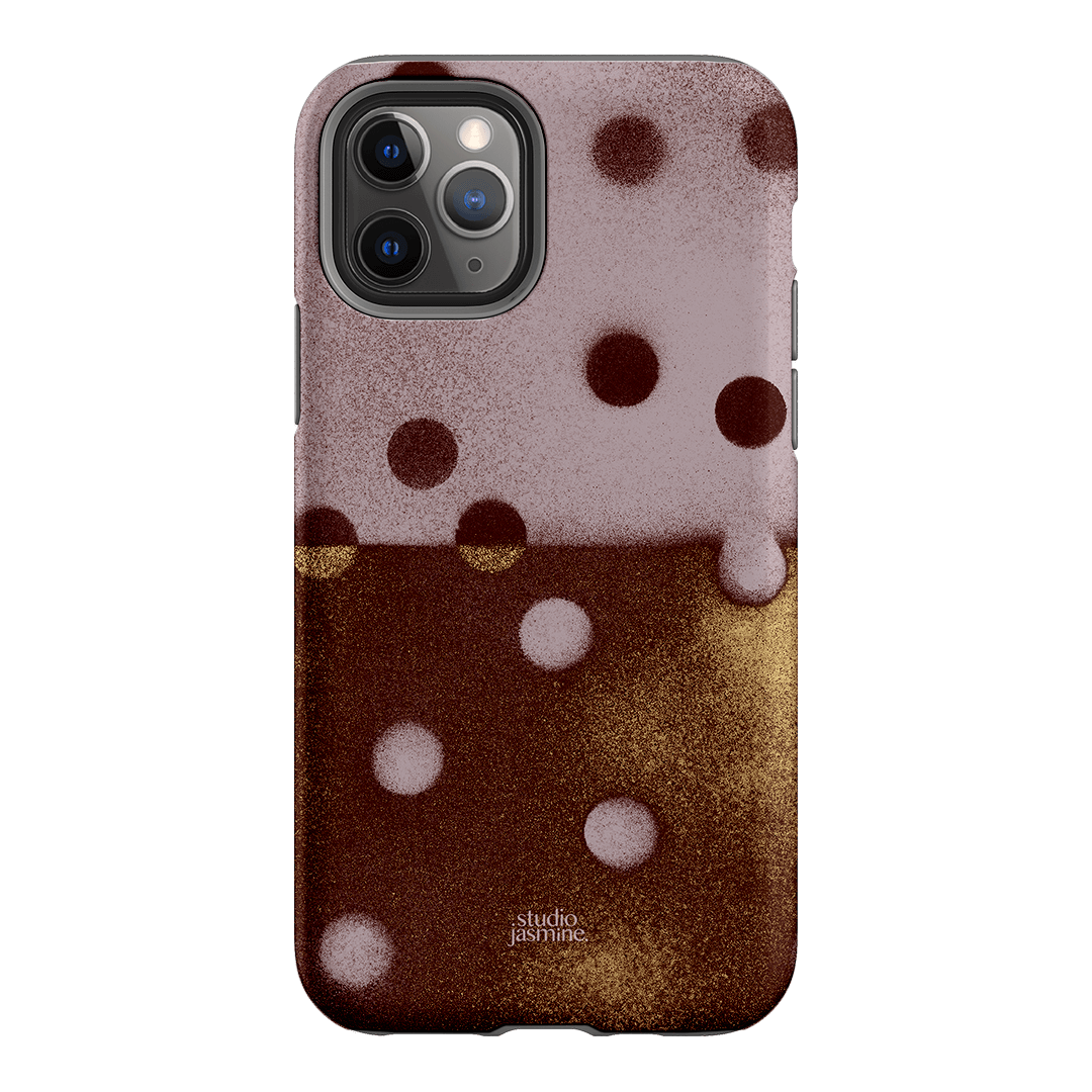 Rust Polka Dot
