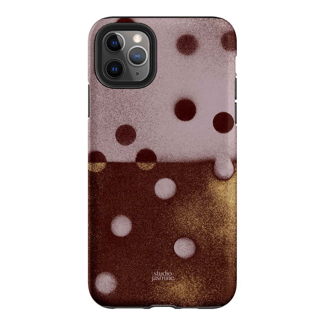 Rust Polka Dot