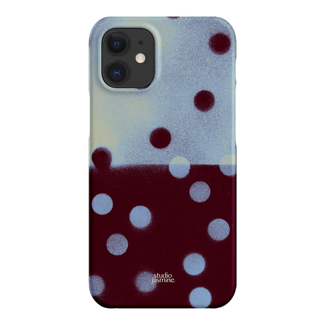 Plum Polka Dot