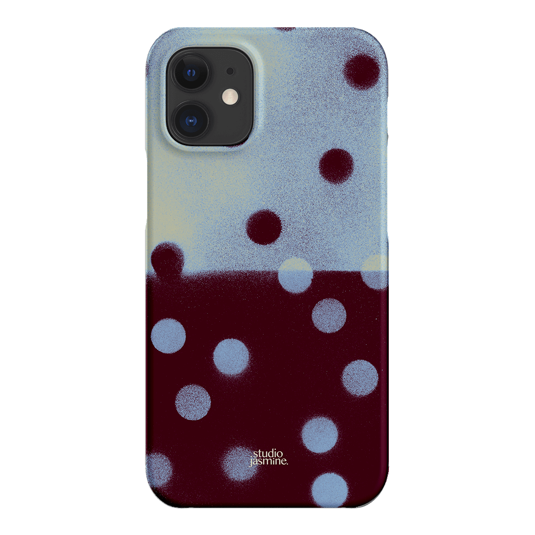 Plum Polka Dot