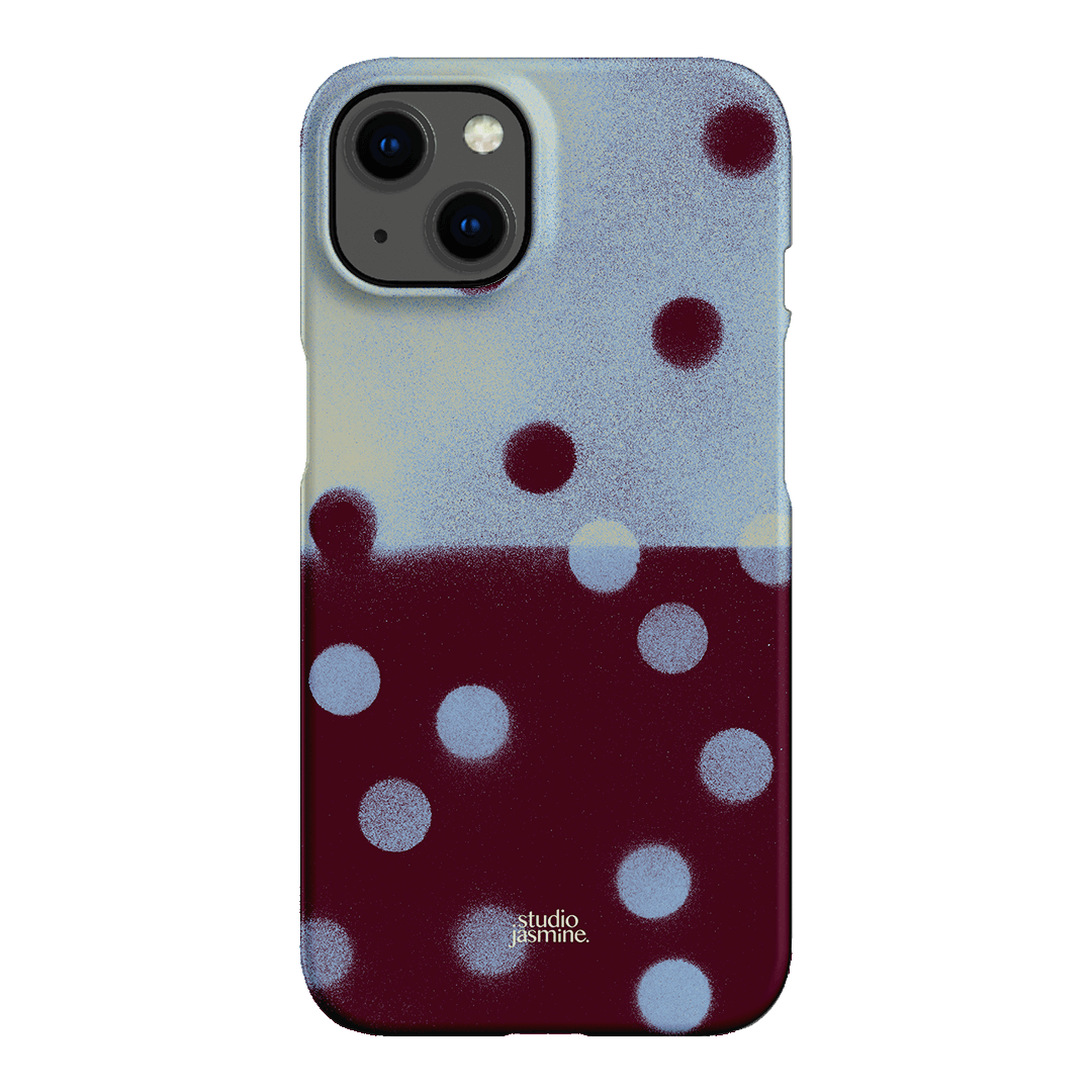 Plum Polka Dot