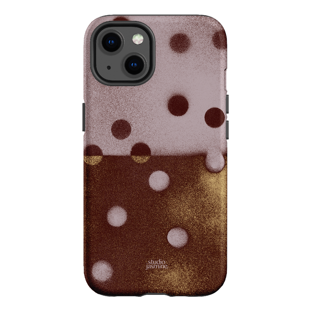 Rust Polka Dot