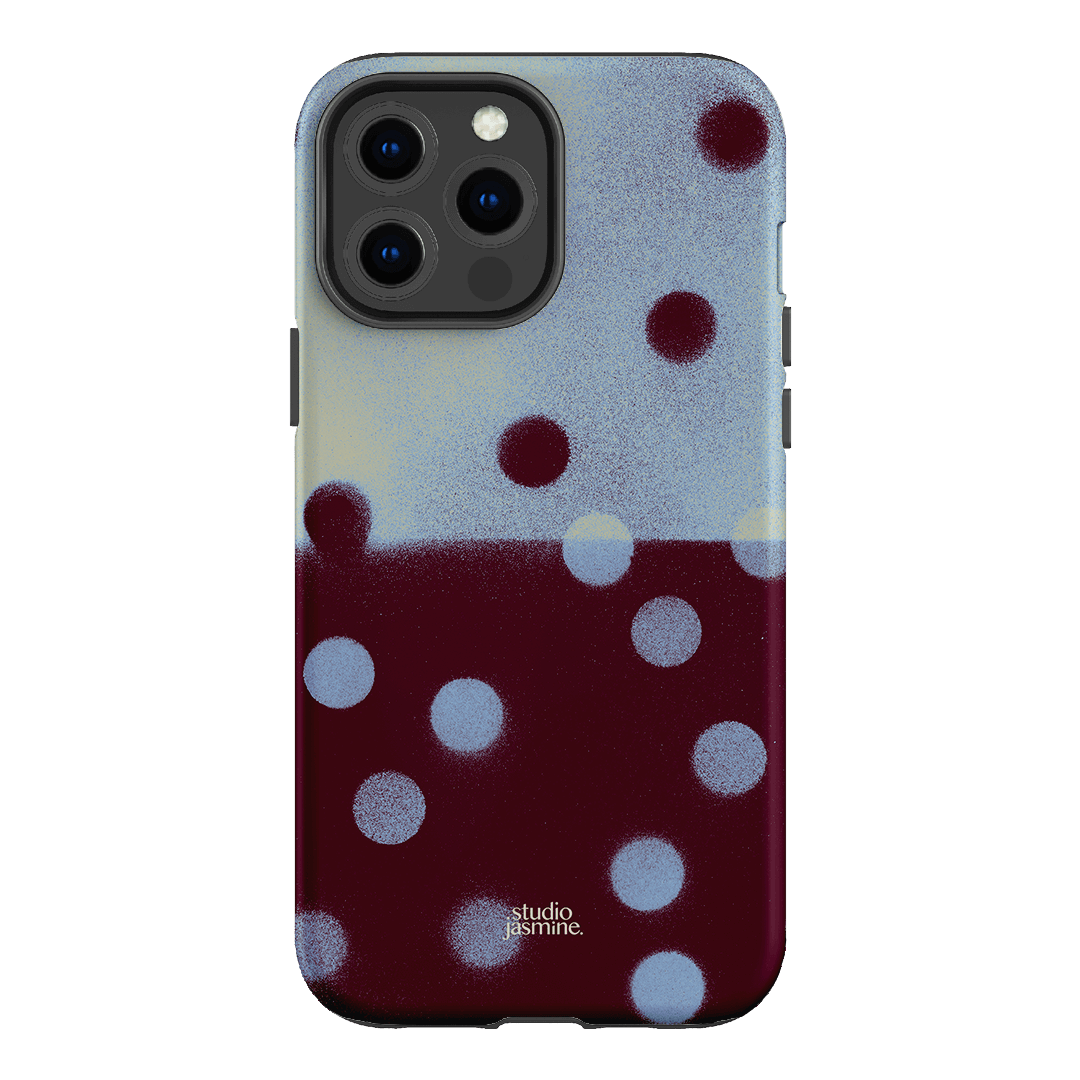 Plum Polka Dot