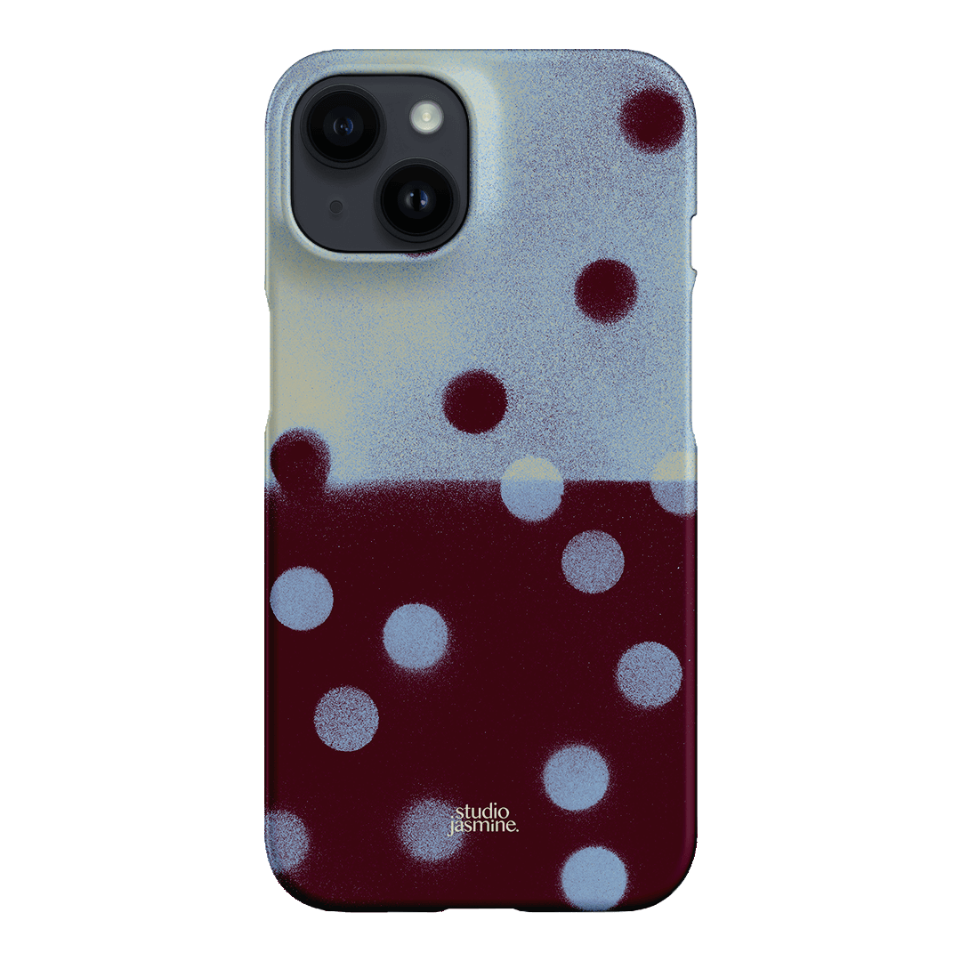 Plum Polka Dot