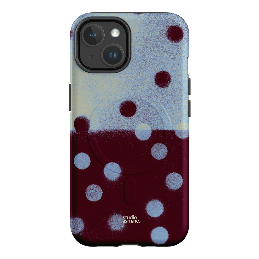 Plum Polka Dot
