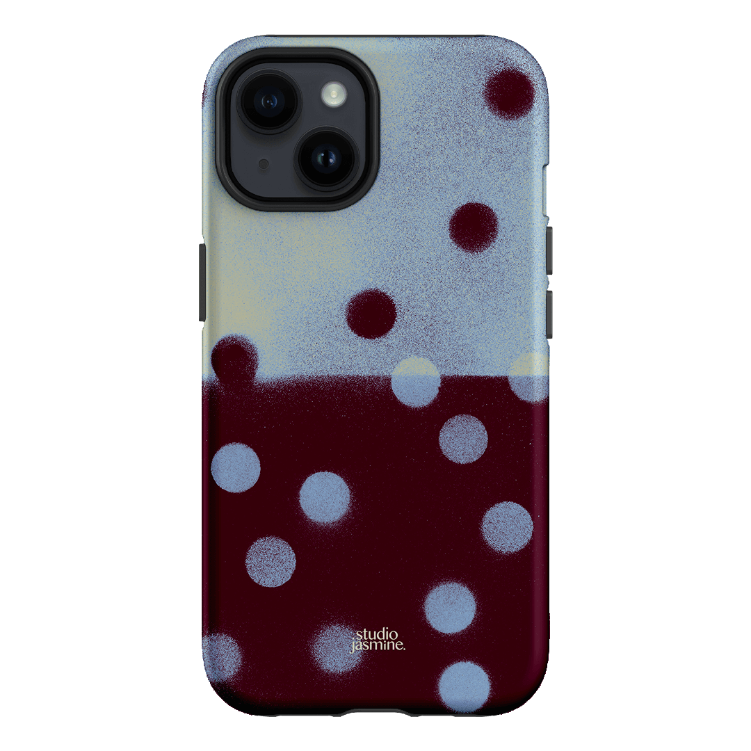 Plum Polka Dot
