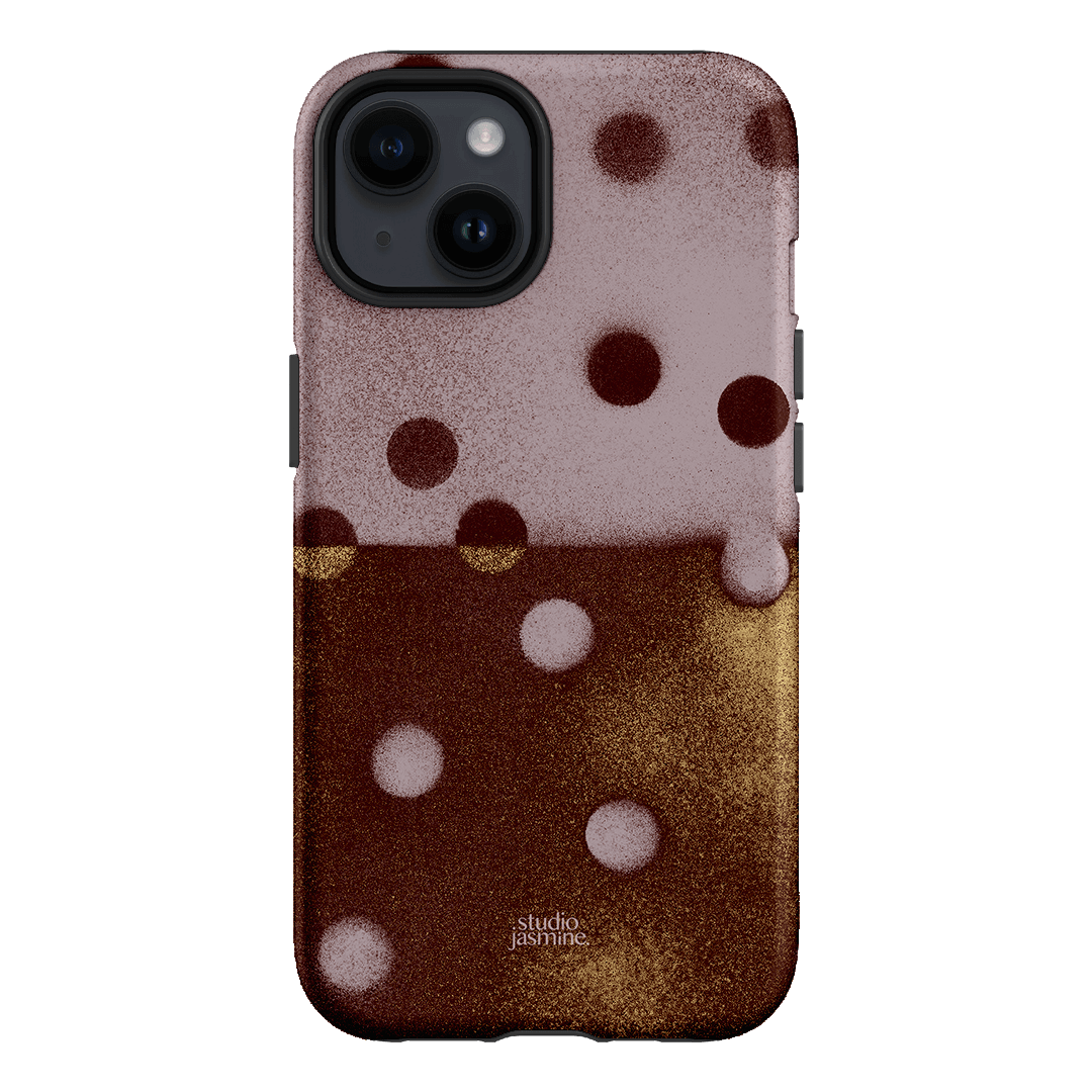 Rust Polka Dot