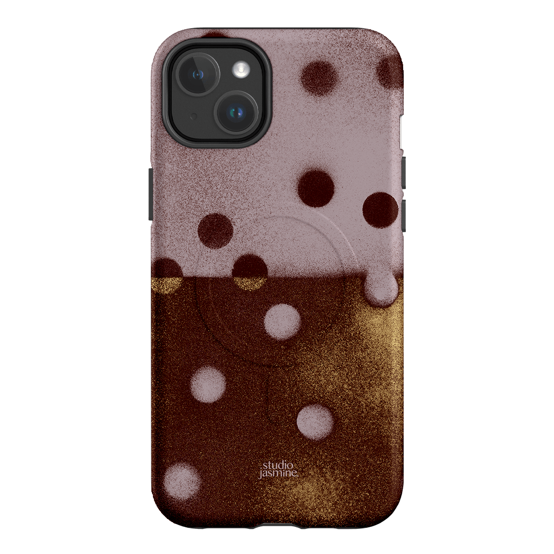 Rust Polka Dot
