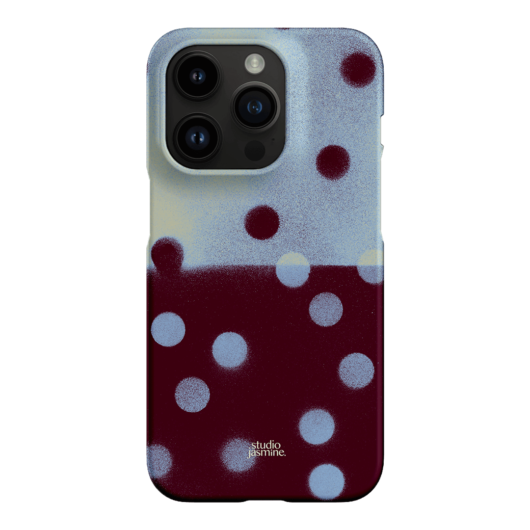 Plum Polka Dot