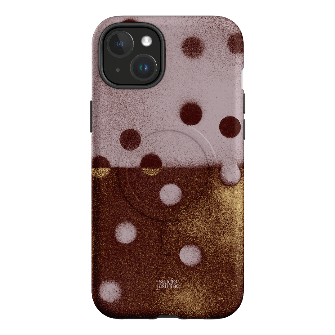 Rust Polka Dot