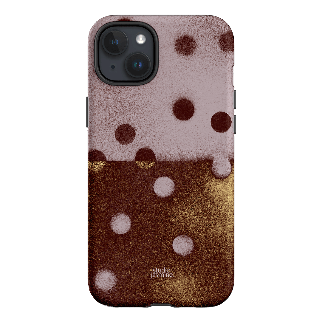Rust Polka Dot