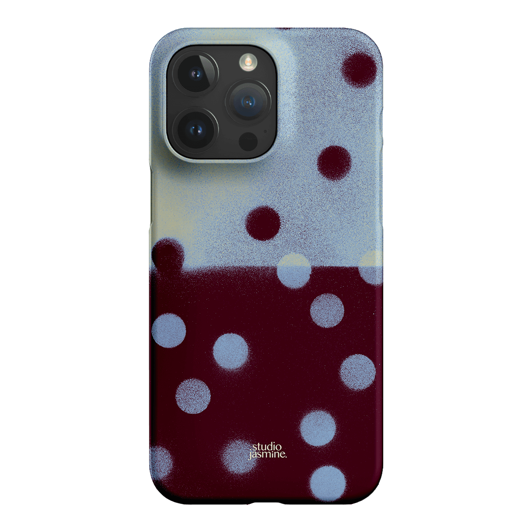 Plum Polka Dot