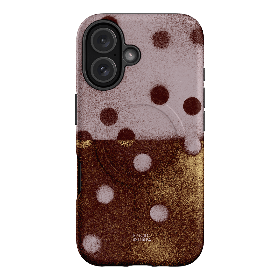 Rust Polka Dot