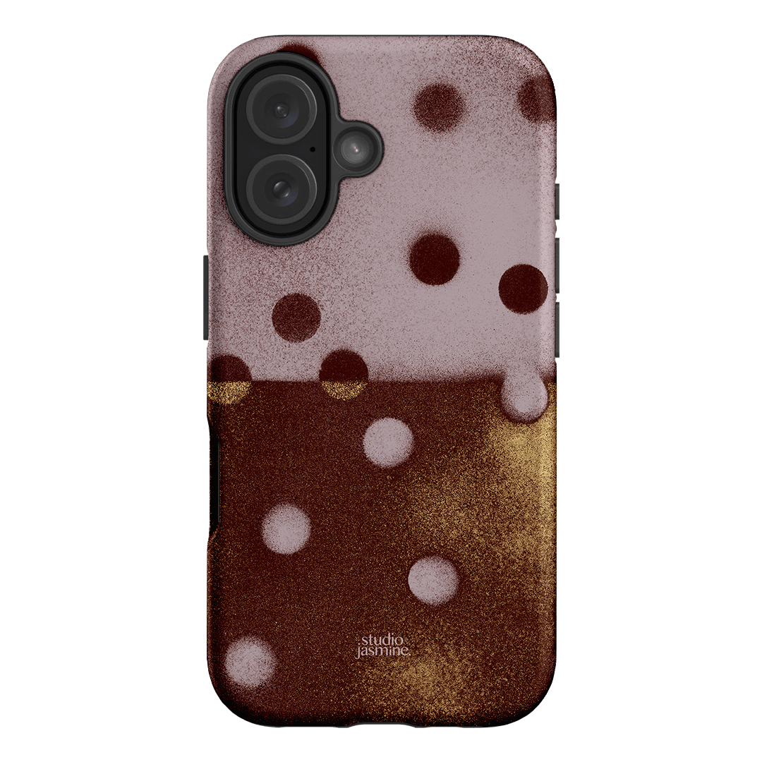 Rust Polka Dot