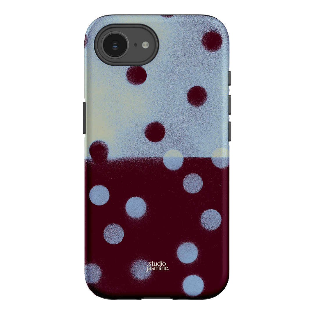 Plum Polka Dot
