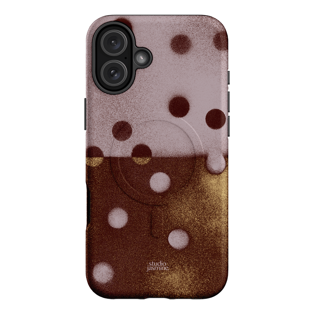 Rust Polka Dot