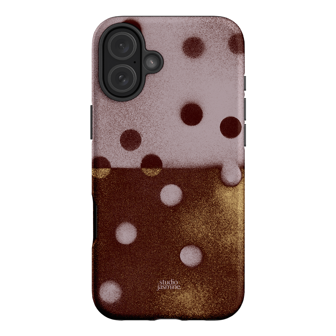 Rust Polka Dot