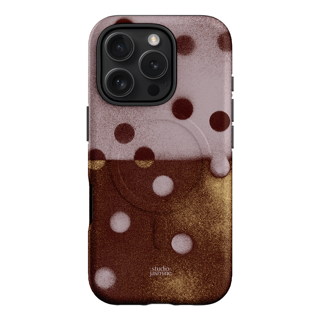 Rust Polka Dot