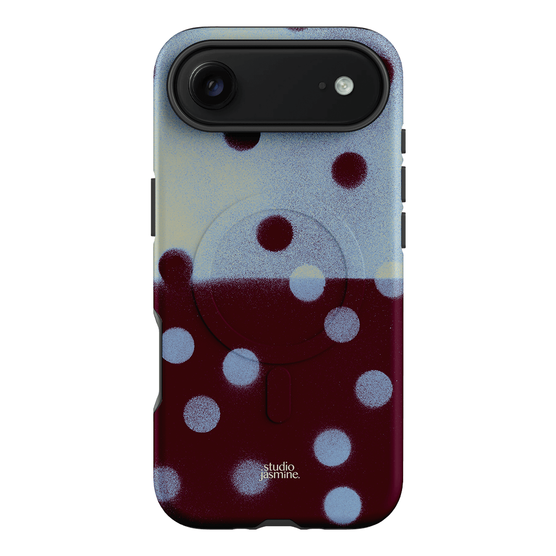 Plum Polka Dot