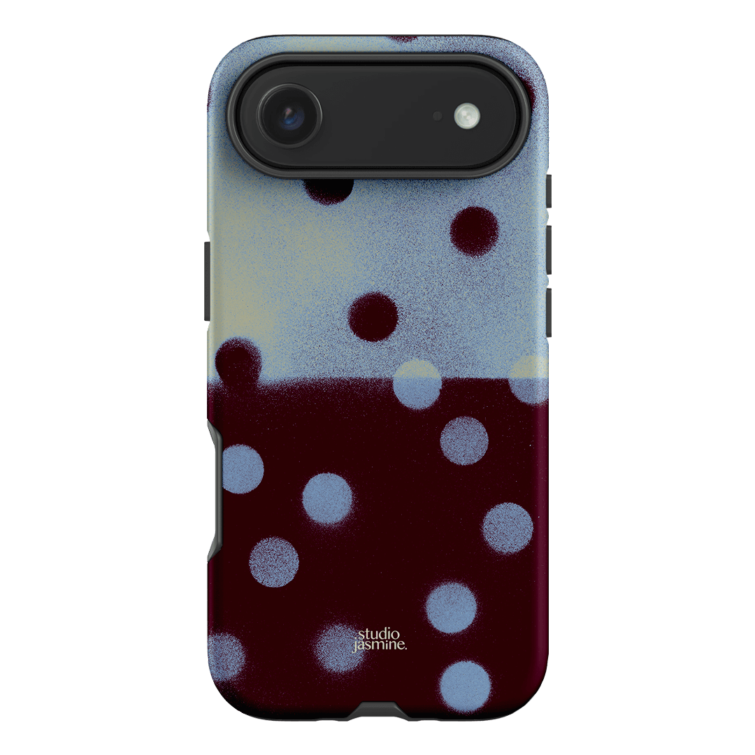 Plum Polka Dot
