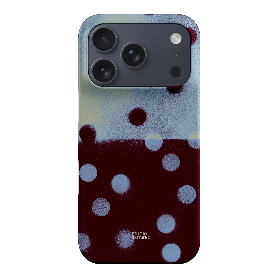 Plum Polka Dot