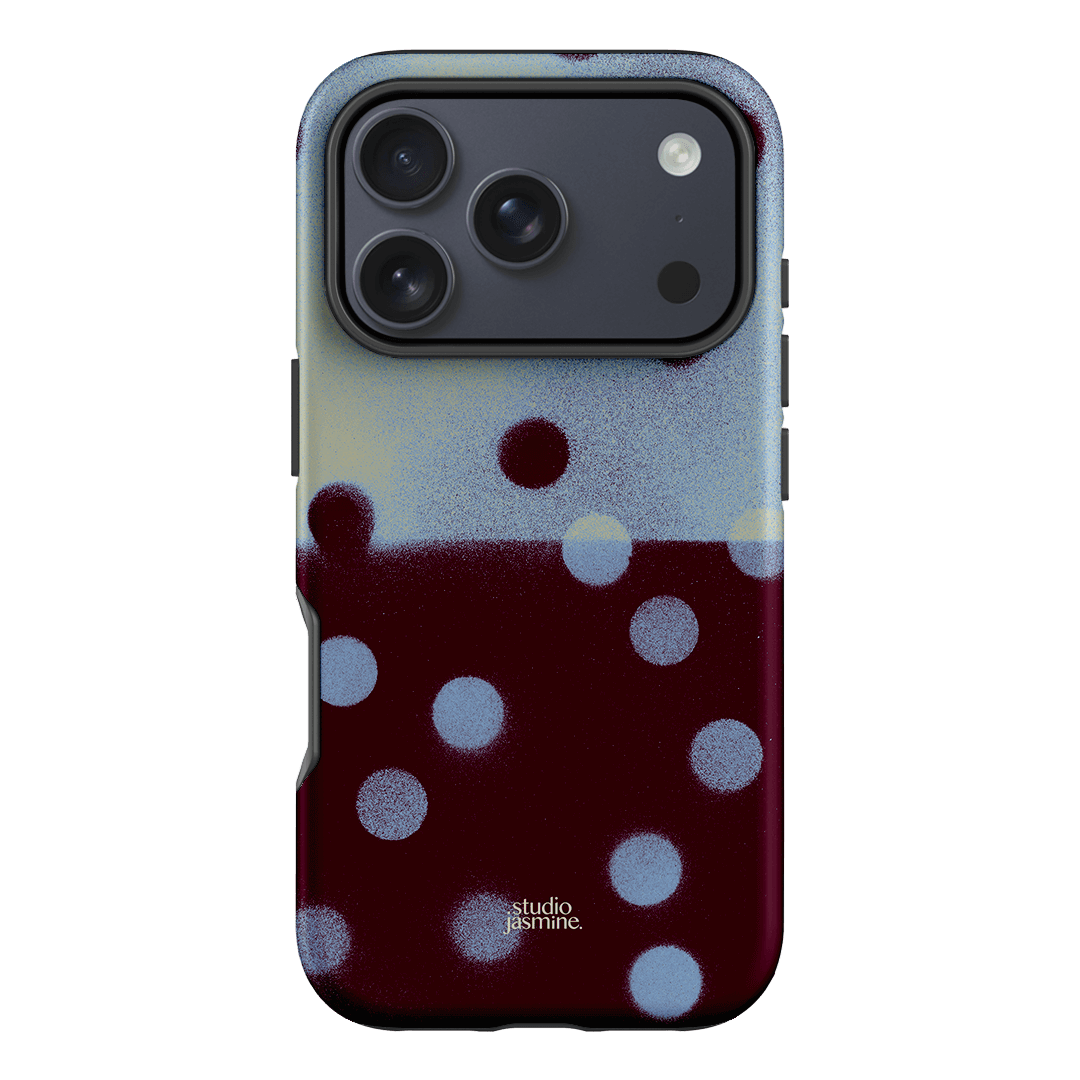 Plum Polka Dot