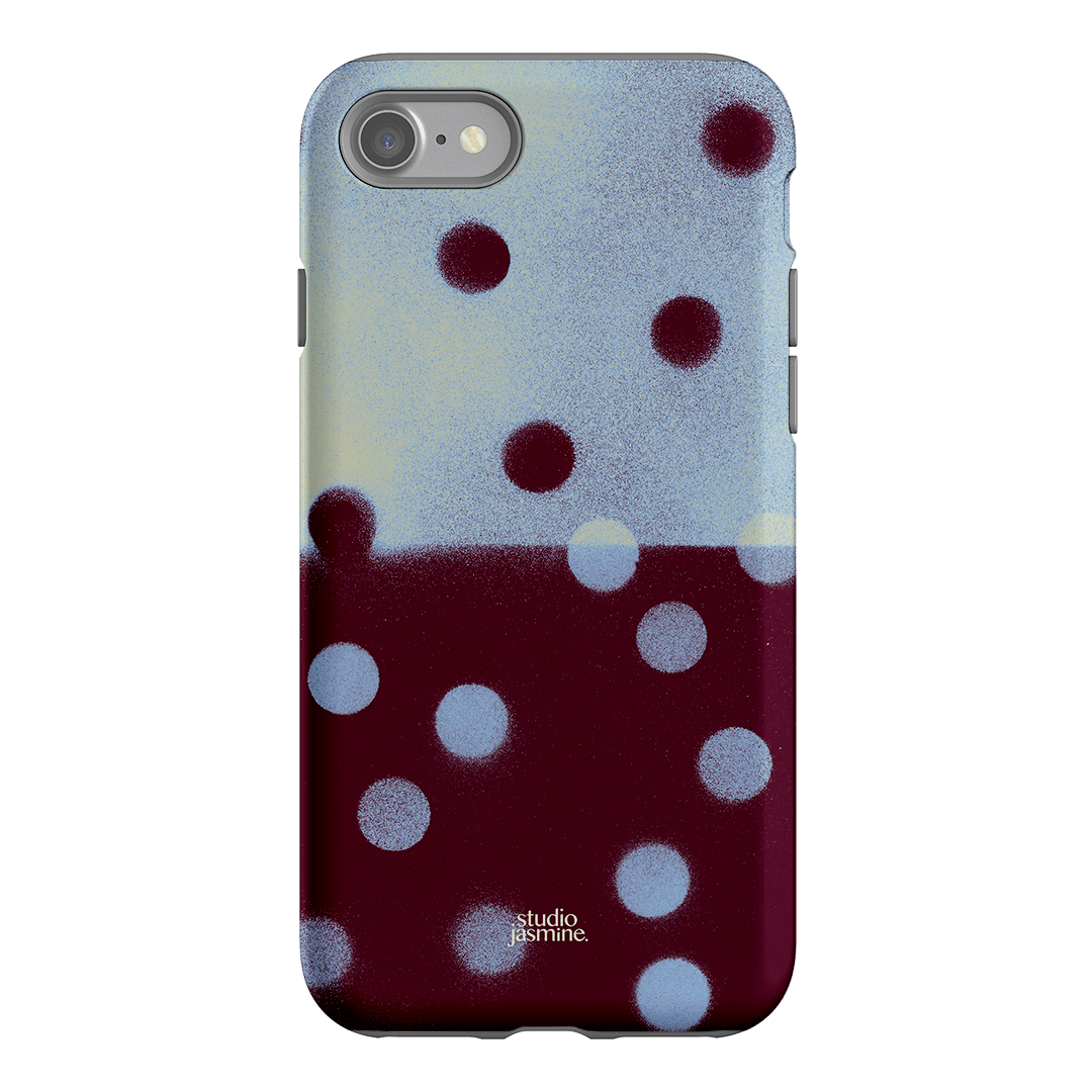 Plum Polka Dot