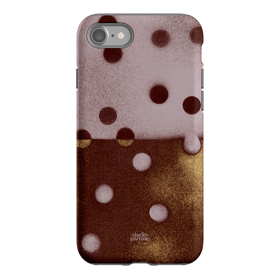 Rust Polka Dot