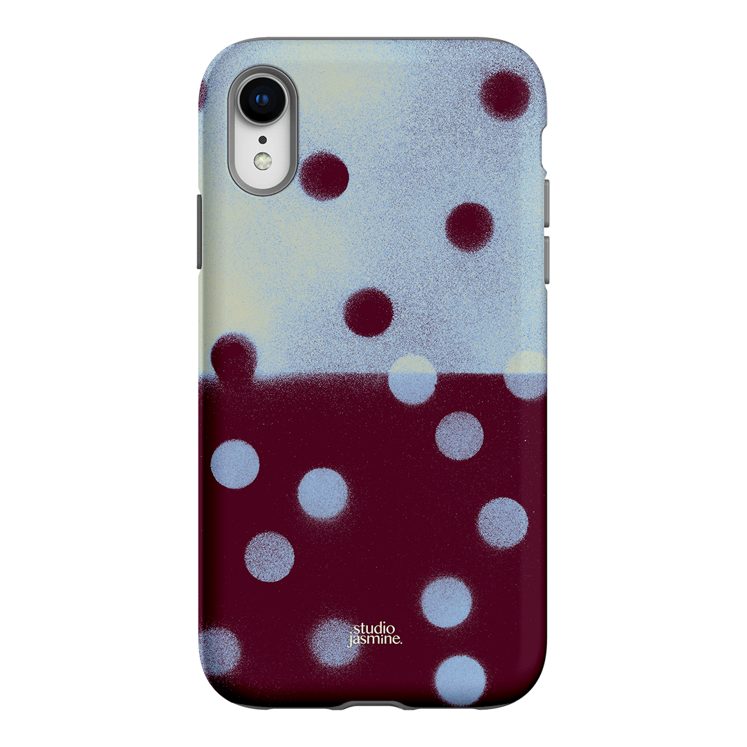 Plum Polka Dot