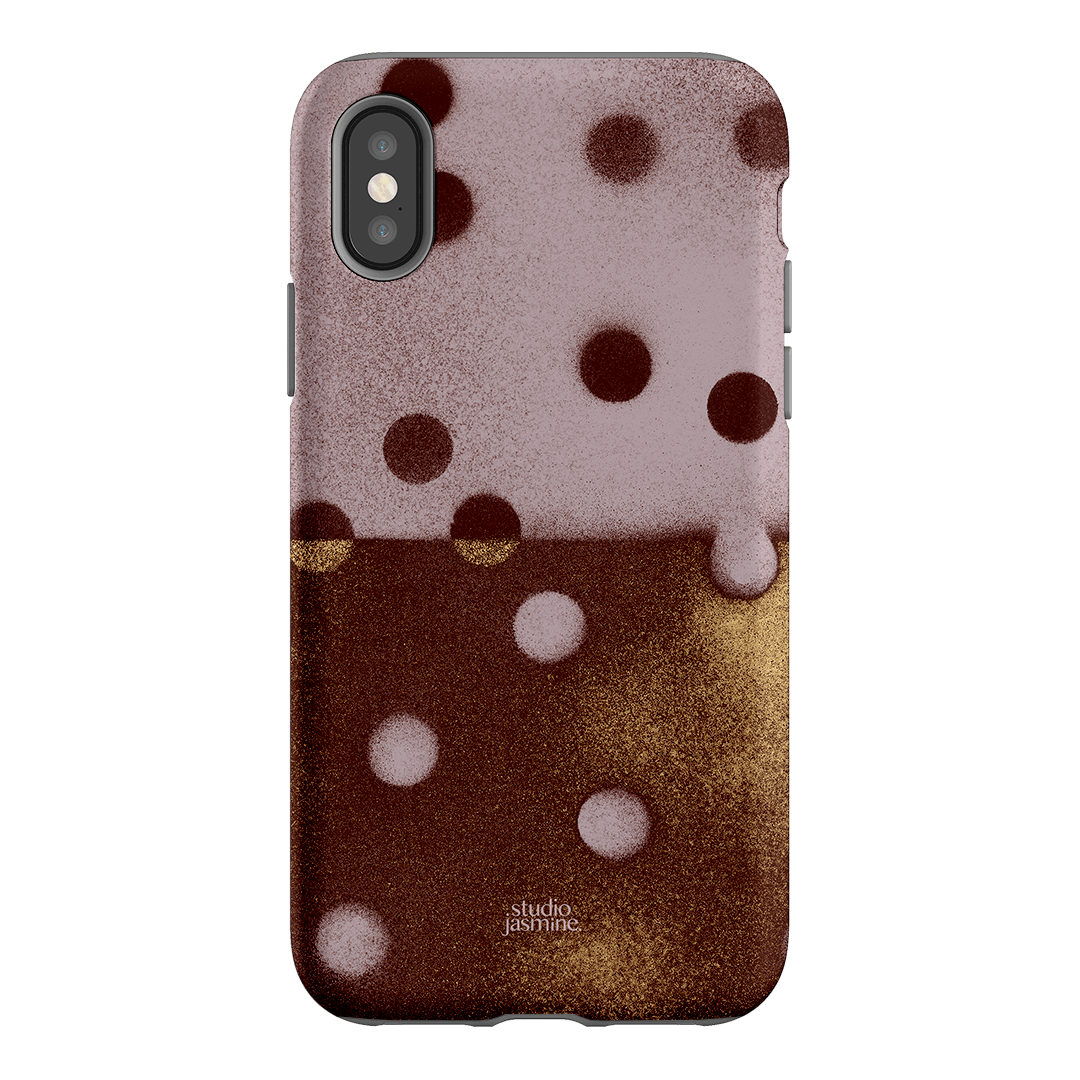 Rust Polka Dot