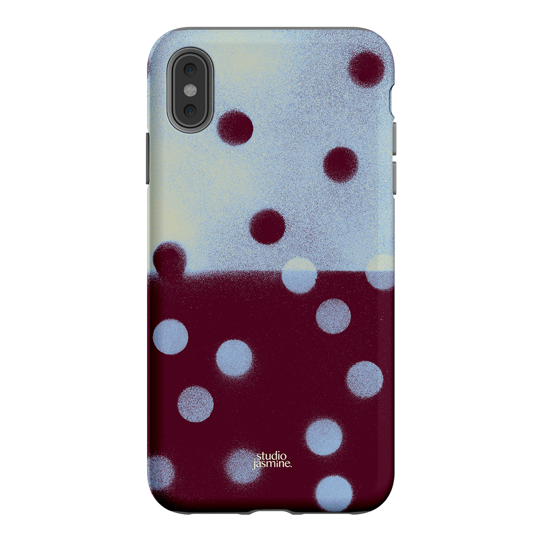 Plum Polka Dot