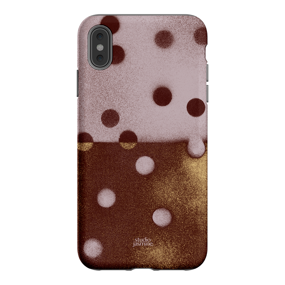 Rust Polka Dot