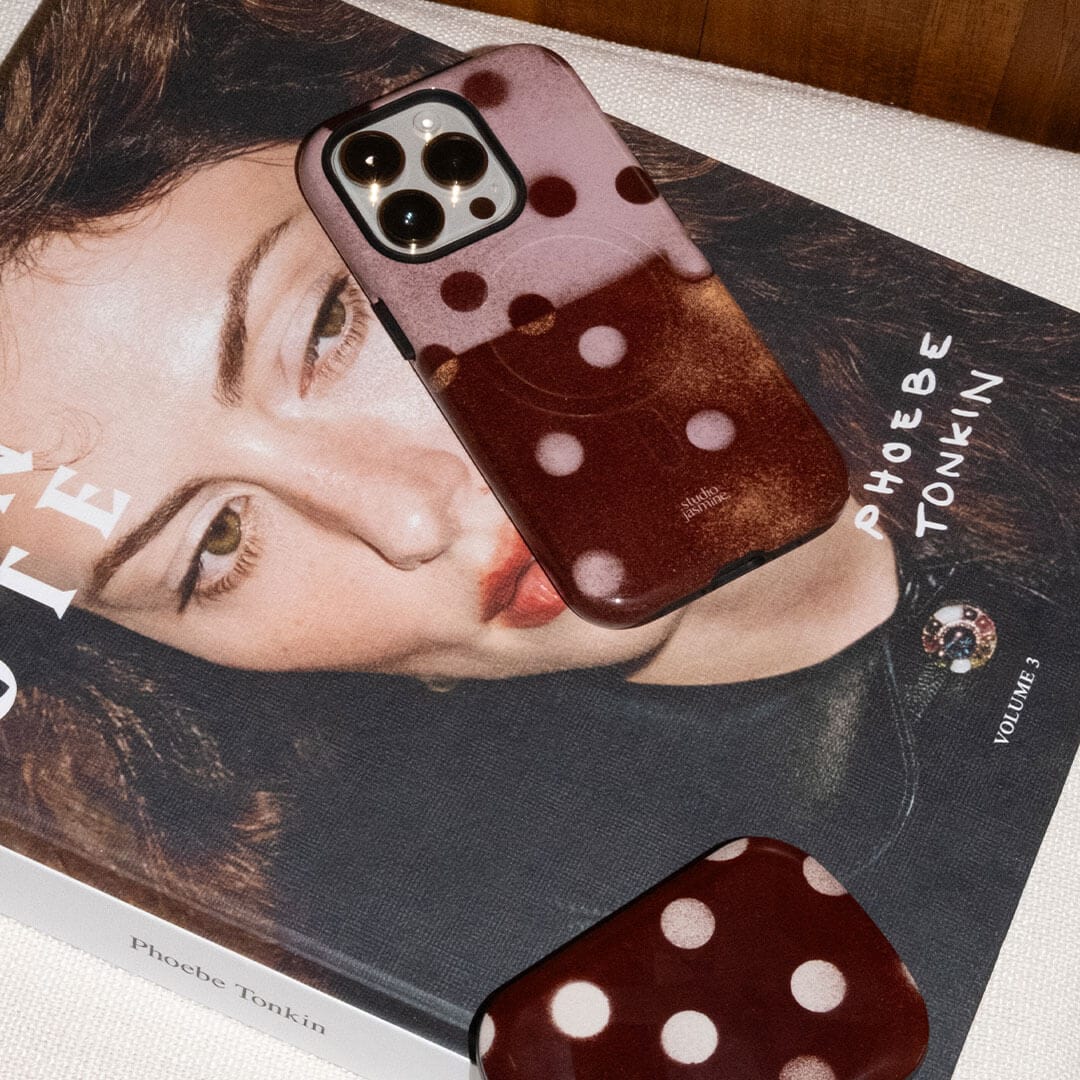 Rust Polka Dot