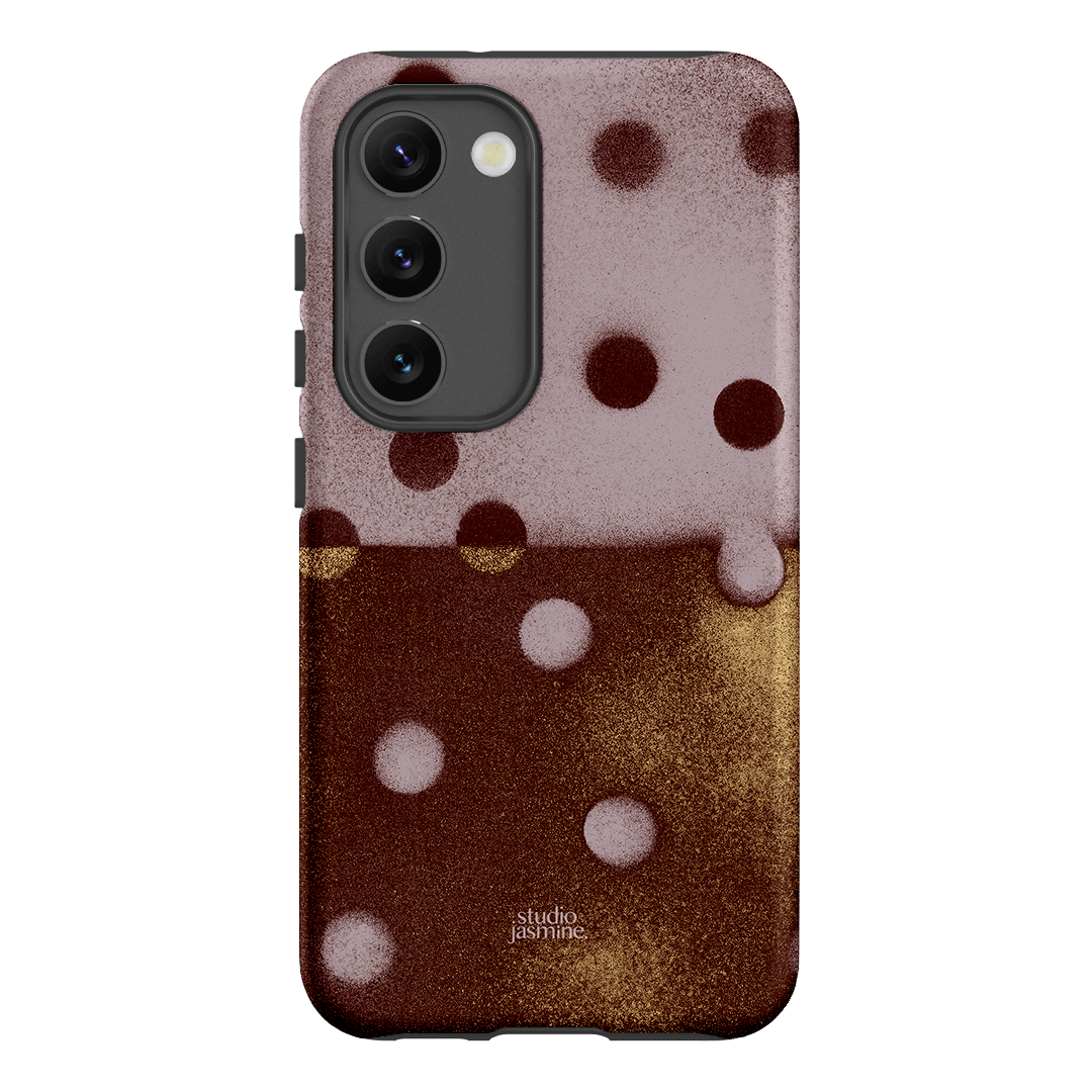 Rust Polka Dot