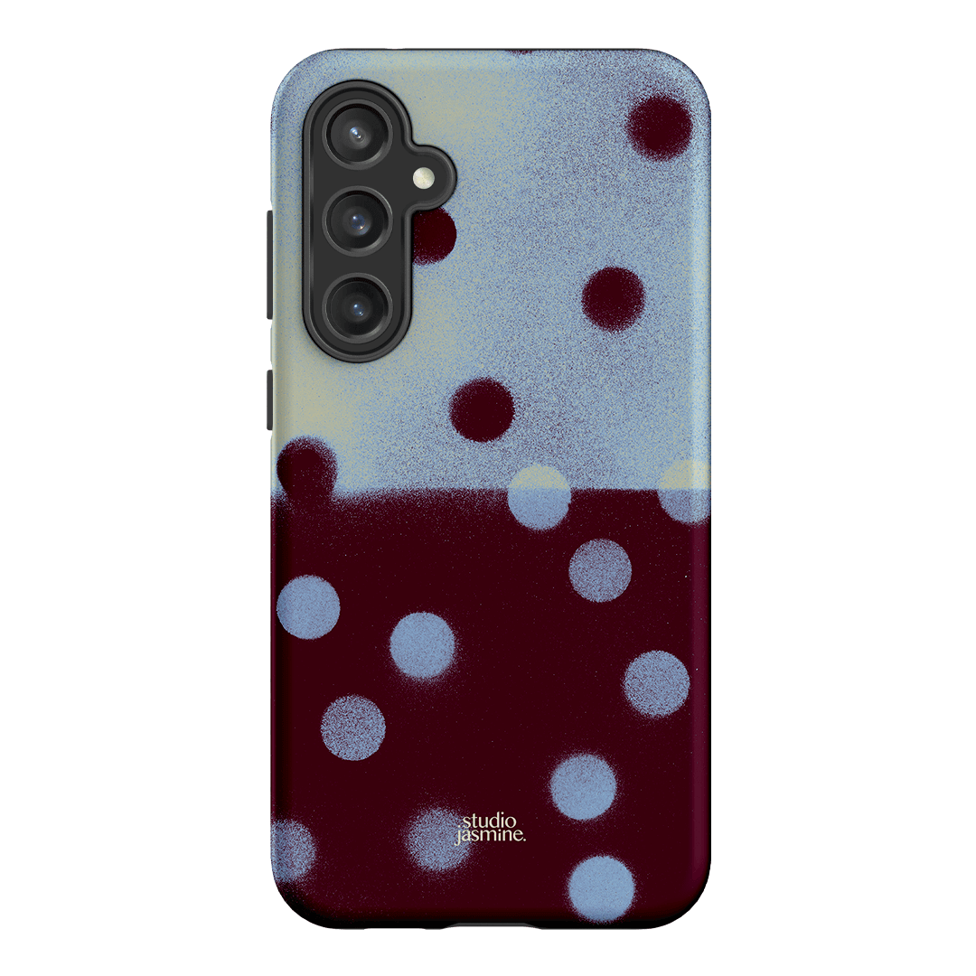 Plum Polka Dot