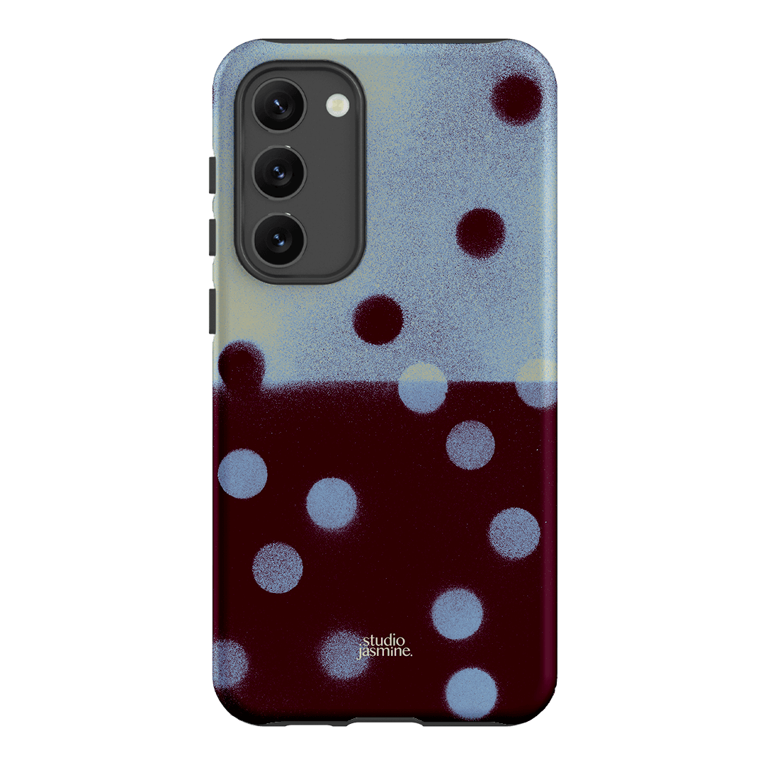 Plum Polka Dot