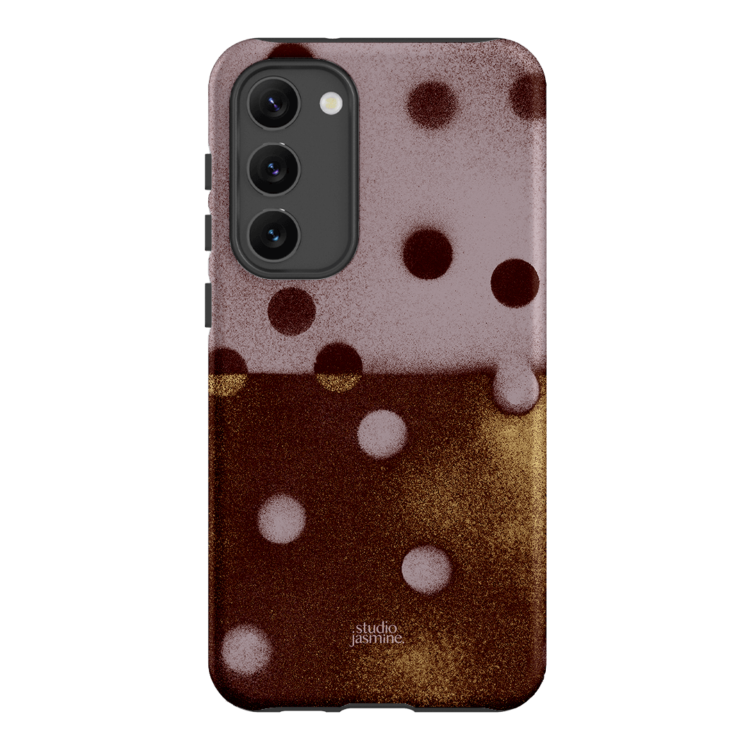 Rust Polka Dot