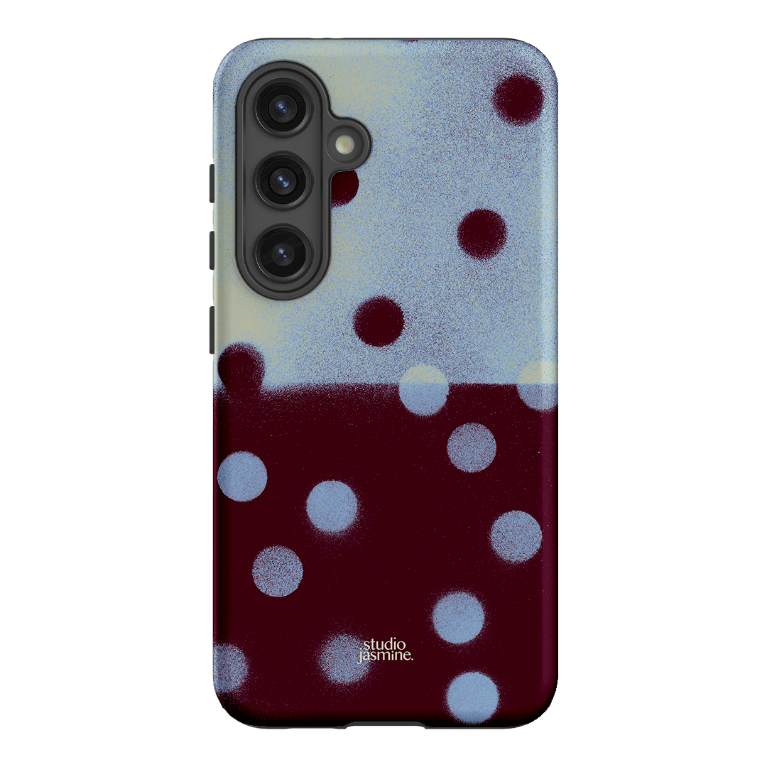 Plum Polka Dot