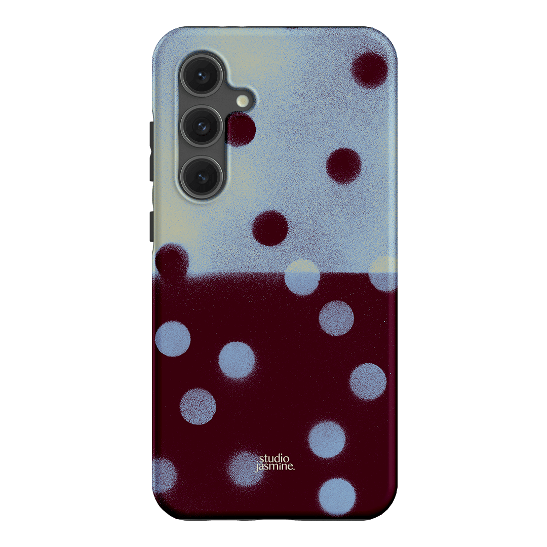 Plum Polka Dot