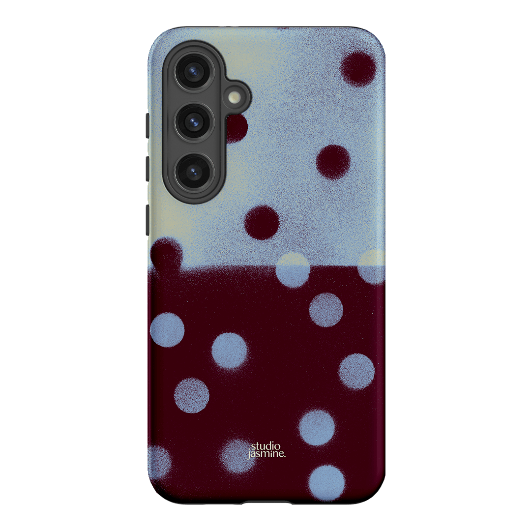Plum Polka Dot